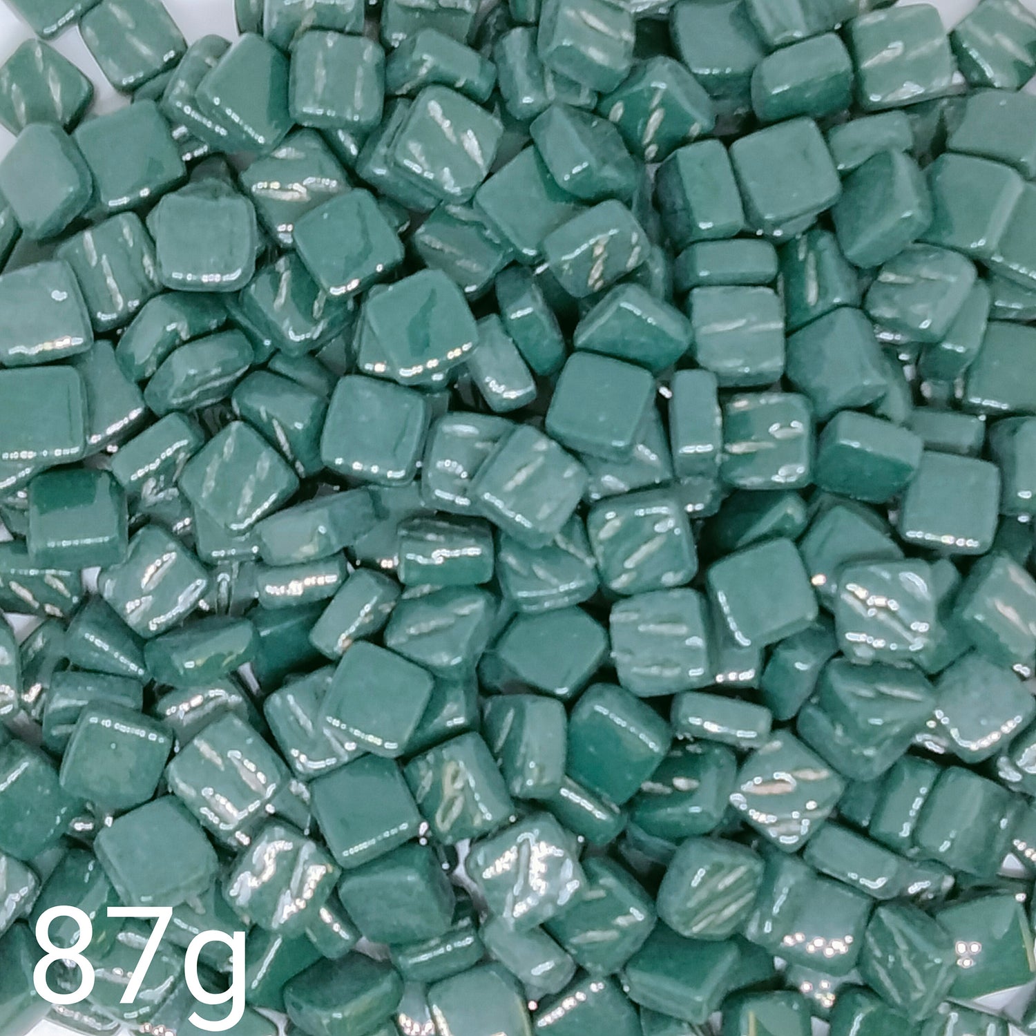 8mm Green & Teal Tile