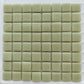 pale green, apple green, 12mm tile, recycled glass, square tile