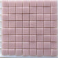 009-g Light Pink, 12mm - Oranges, Reds & Pinks tile - Kismet Mosaic - home & commercial decor