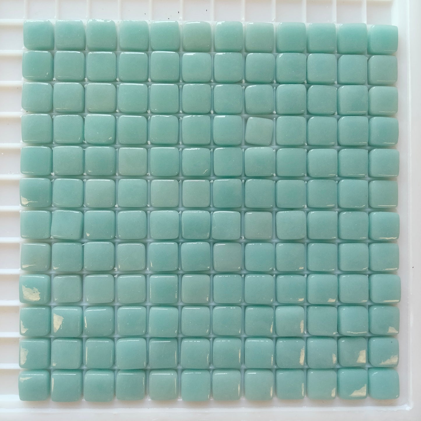 13-g Light Teal Sheeted Tile