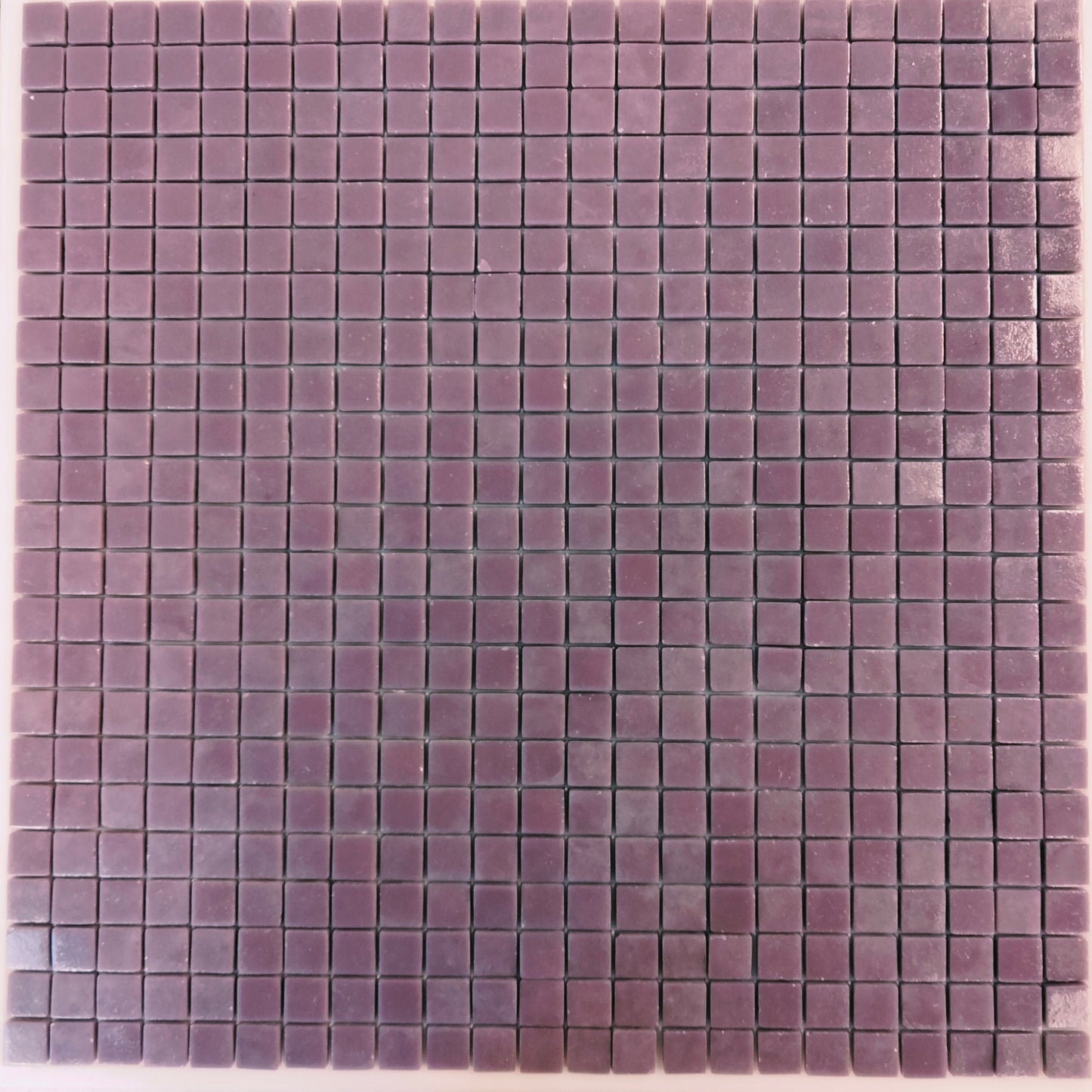 matte purple tile sheeted