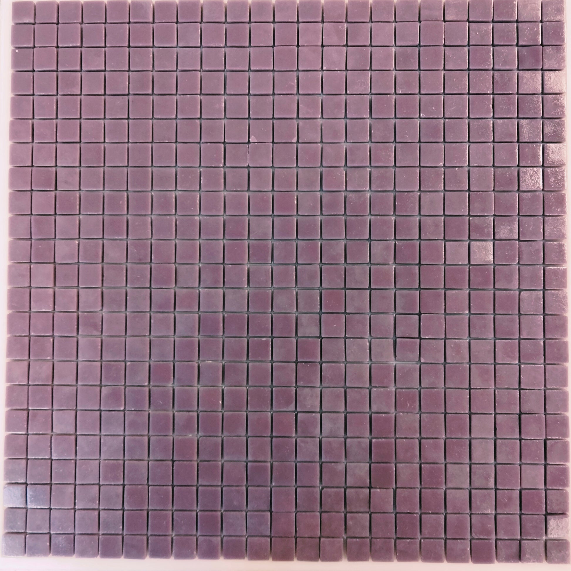 matte purple tile sheeted