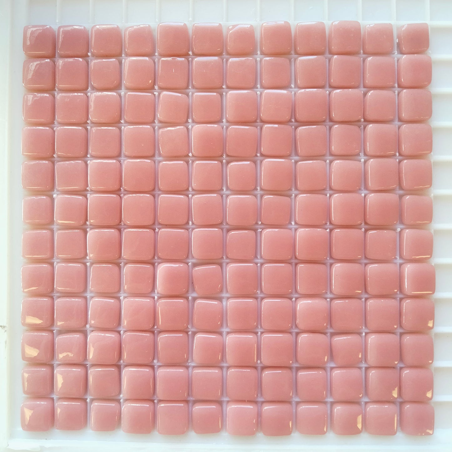 35-g Light Rose Sheeted Tile