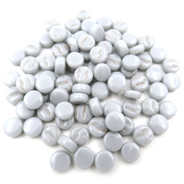 443g - Light Gray  Mini Rounds