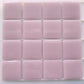 sheeted glass tile, 25mm, light pink