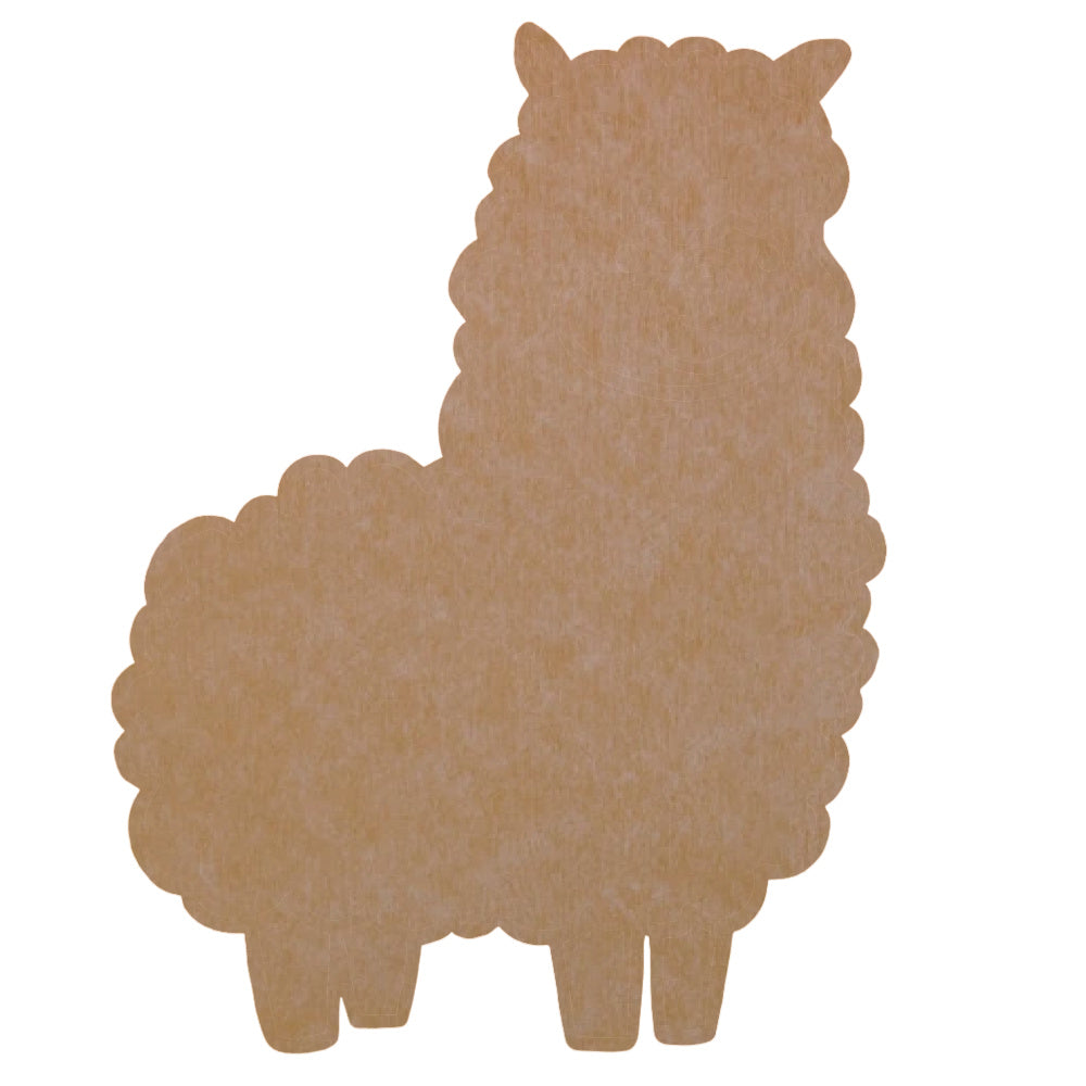 Alpaca 12.5"x14.5" (pre-drilled for hanging kit)