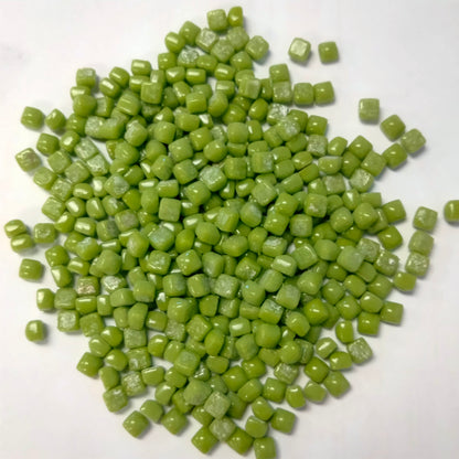 MM11g MicroMosaicTiles--Lime Green Gloss