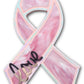 Awareness Ribbon 12" Mosaic Backer (pre-drilled for hangable & stakeable kits) 1/2"