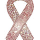 Awareness Ribbon 12" Mosaic Backer (pre-drilled for hangable & stakeable kits) 1/2"