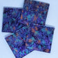 Violet/Bluegreen/Copper VanGogh - 2", VanGogh tile - Kismet Mosaic - mosaic supplies