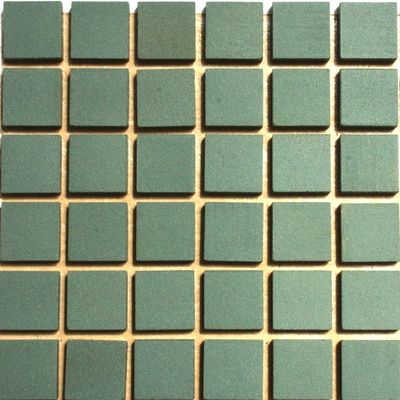 Dark Green Porcelain Square Foot 12x12