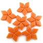 D104-g  Kismet Diamond Tangerine Gloss