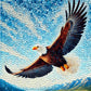 Eagle 14"x16" with Pattern (pre-drilled for hanging kit)