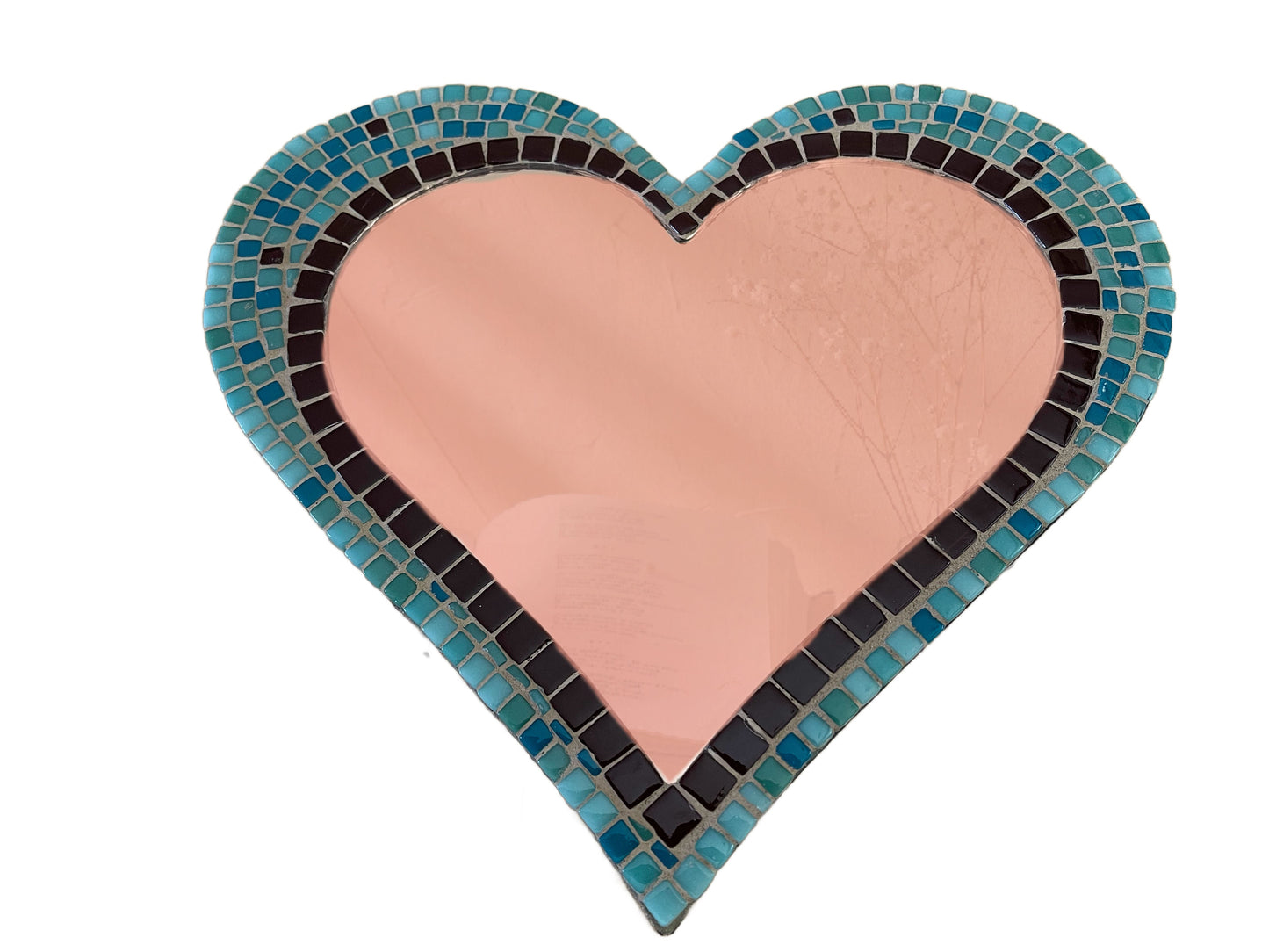 9 Inch Heart Mirror Acrylic - Silver/Gold/Rose Gold