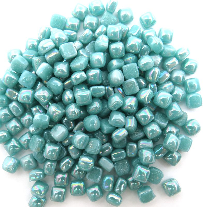 MM15i MicroMosaicTiles - Teal Green Iridized