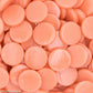 2103-g - Salmon - Gloss Penny Rounds, PennyRoundGloss tile - Kismet Mosaic - mosaic supplies