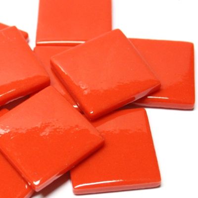 8107-g 25mm Chili Red Loose Tile