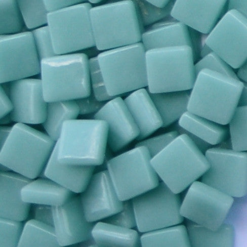 113-g Light Teal, 12mm - Greens & Teals tile - Kismet Mosaic - mosaic supplies