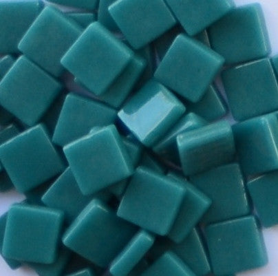 116-g Dark Teal, 12mm - Greens & Teals tile - Kismet Mosaic - mosaic supplies