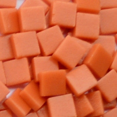 1105-m Orange, 12mm - Oranges, Reds & Pinks tile - Kismet Mosaic - mosaic supplies