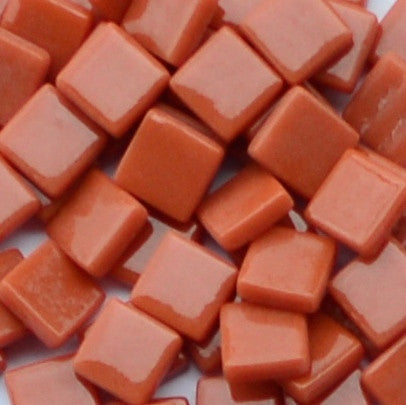 1108-g Cognac, 12mm - Oranges, Reds & Pinks tile - Kismet Mosaic - mosaic supplies