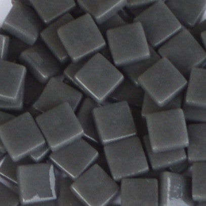 148-g Charcoal, 12mm - White, Gray & Black tile - Kismet Mosaic - mosaic supplies