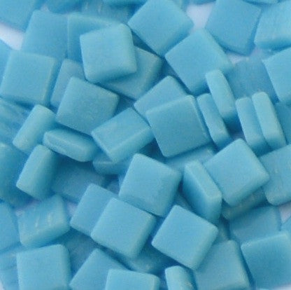 163-g Turquoise Blue, 12mm - Blues & Purples tile - Kismet Mosaic - mosaic supplies