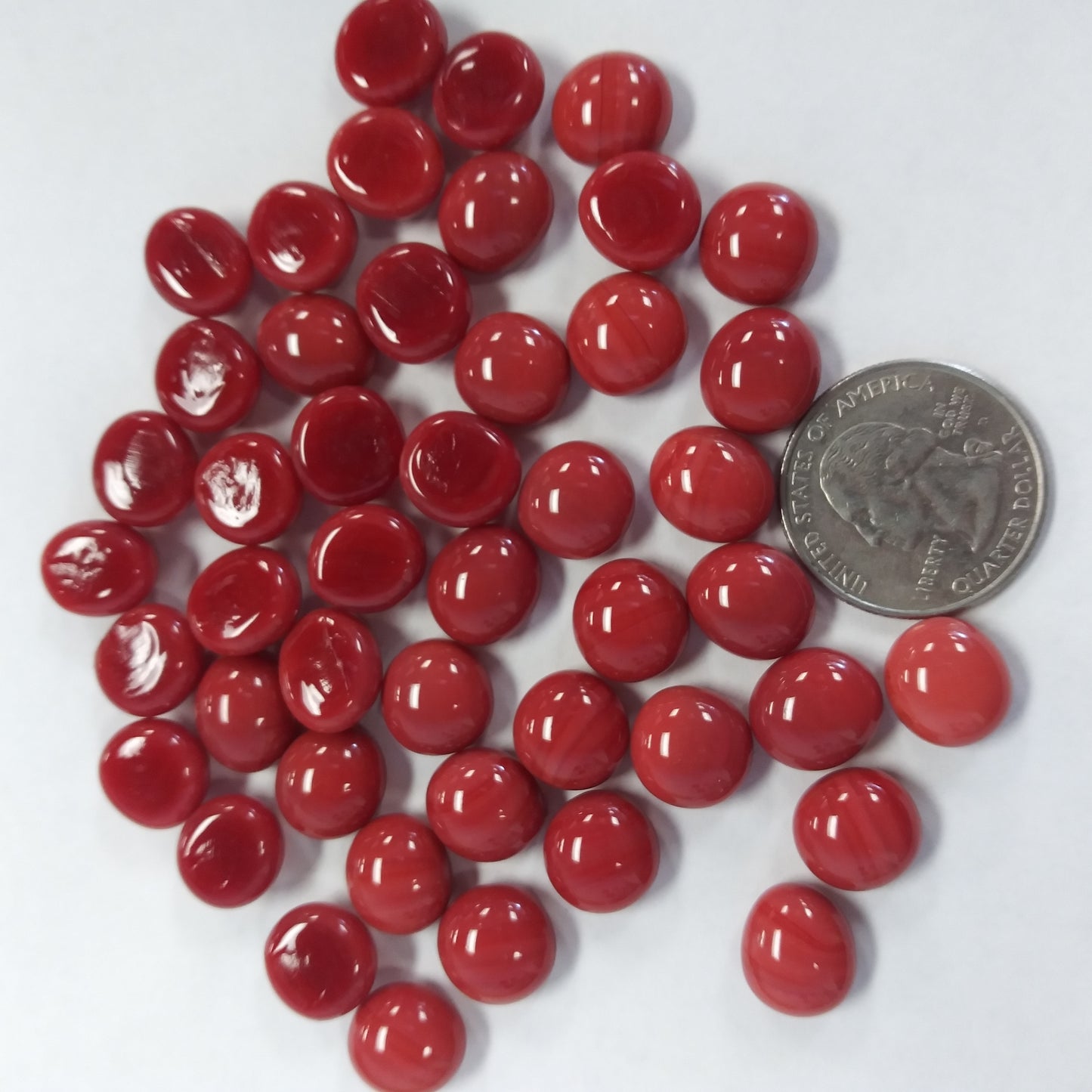 Mini Gems-Red Gloss