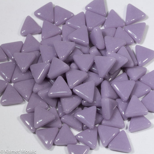 753-g - Lavender Triangle, TriangleGloss tile - Kismet Mosaic - mosaic supplies