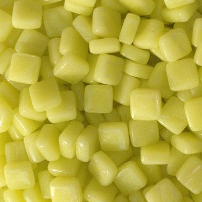 27-g Light Yellow, 8mm - Yellows tile - Kismet Mosaic - mosaic supplies