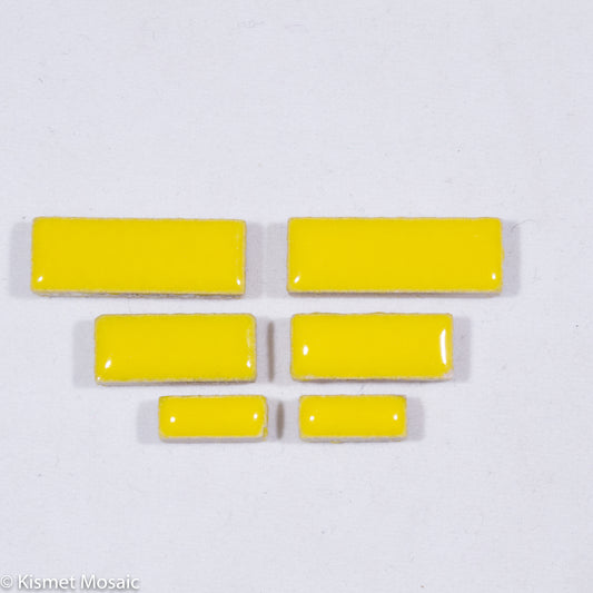 c-Sunshine Rectangles, CeramicRectangles tile - Kismet Mosaic - mosaic supplies