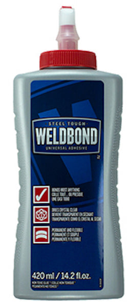 Weldbond for Mosaics and Crafting, 2 fl oz. Bottle of Weldbond