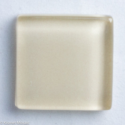 k220 - Ivory, Krystal 20mm tile - Kismet Mosaic - mosaic supplies