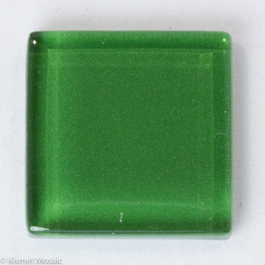 k231 - Amazon Green, Krystal 20mm tile - Kismet Mosaic - mosaic supplies