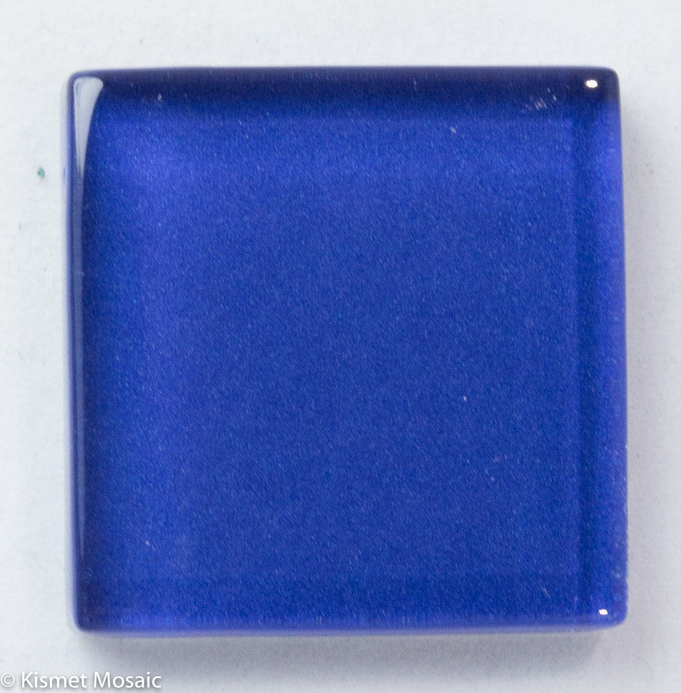 k271 - Dark Periwinkle, Krystal 20mm tile - Kismet Mosaic - mosaic supplies