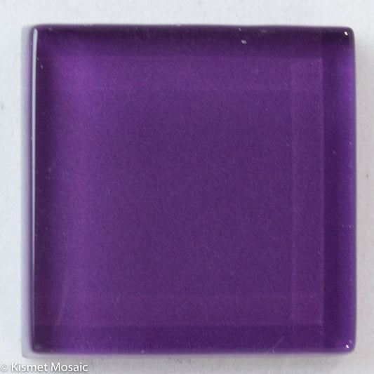 k285 - Purple, Krystal 20mm tile - Kismet Mosaic - mosaic supplies