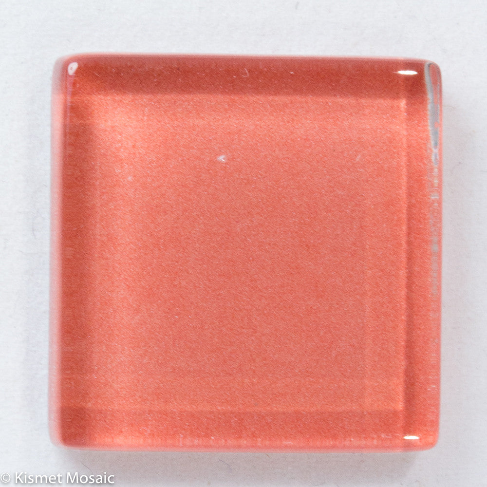 k289 - Tea Rose, Krystal 20mm tile - Kismet Mosaic - mosaic supplies