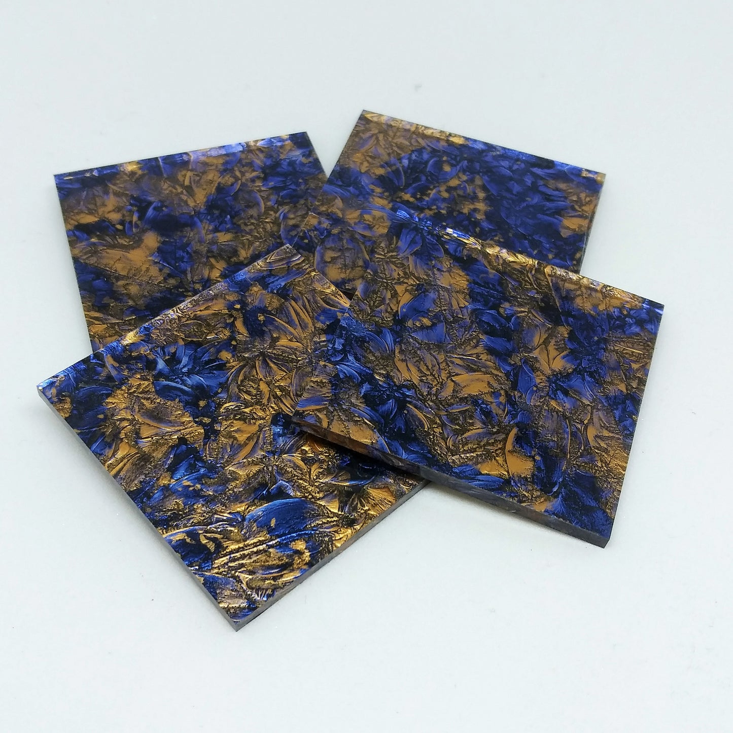 Blue/Bronze VanGogh- 2"